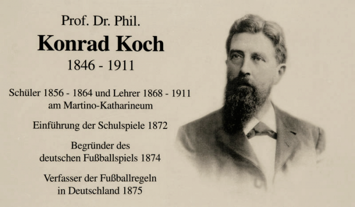 Konrad Koch, padre del fútbol alemán