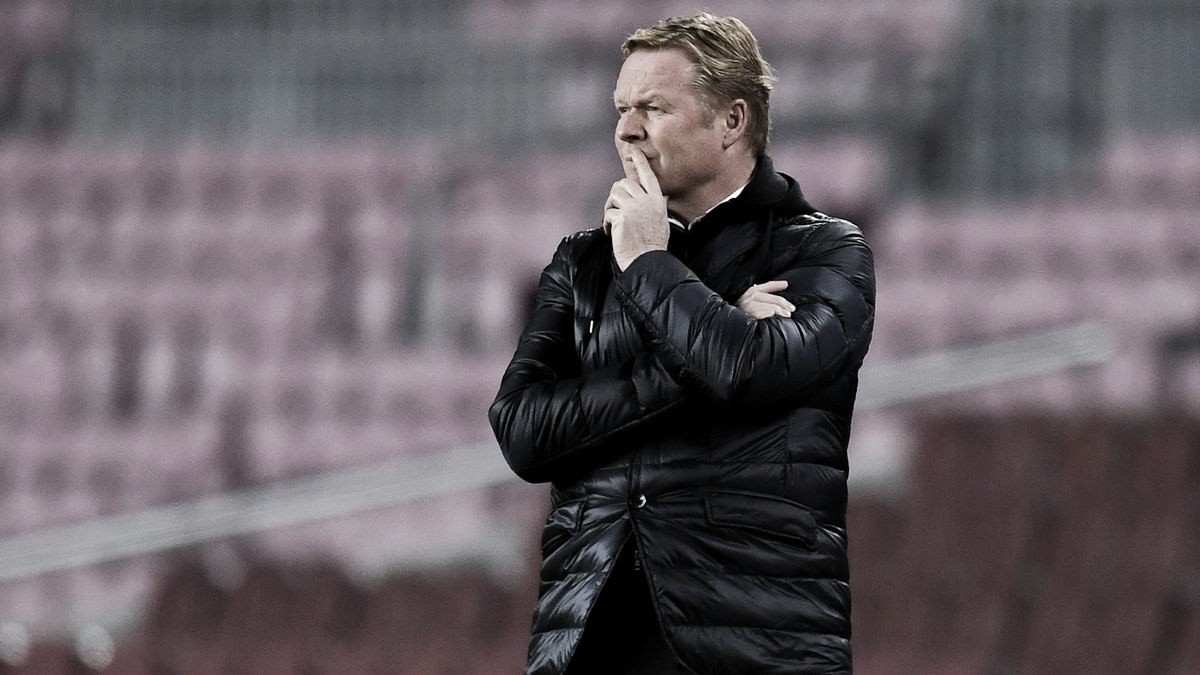 Koeman: "Si todo el mundo está bien, se puede luchar por los títulos" Koeman: "Si todo el mundo está bien, se puede luchar por los títulos"