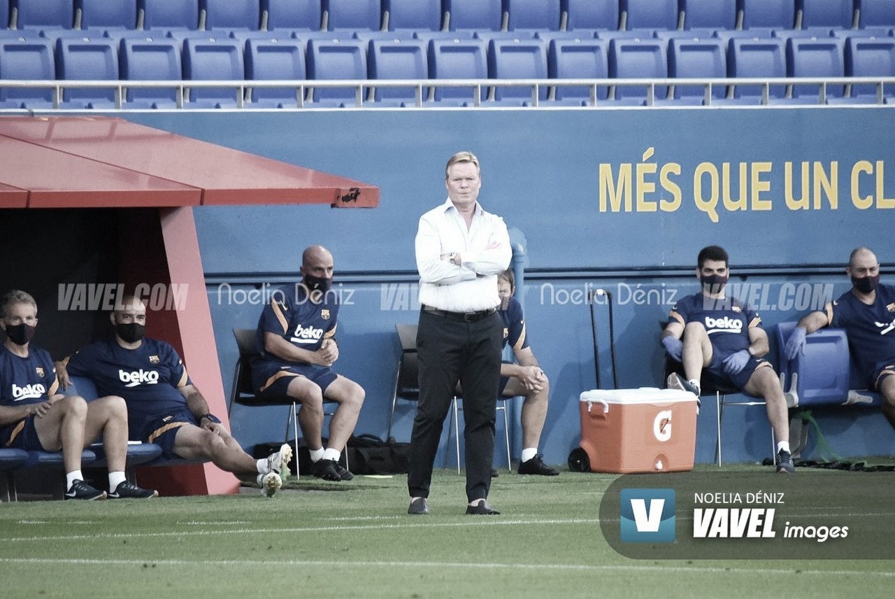 Koeman: "Es difícil, pero no imposible" Koeman: "Es difícil, pero no imposible"