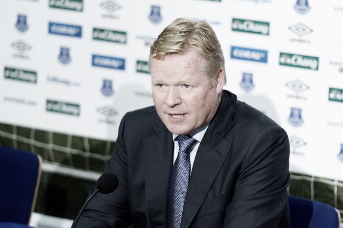 Ronald Koeman wants Everton to take the next step during his time in charge