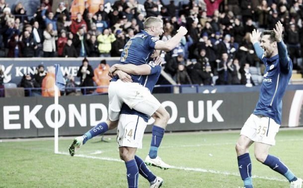 Leicester City 1-0 Aston Villa: Konchesky strike enough to edge Midlands derby in surge for survival