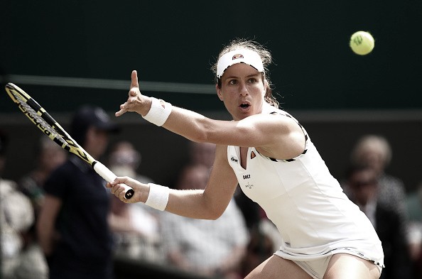 Konta mantiene vivas las esperanzas locales en Wimbledon Konta mantiene vivas las esperanzas locales en Wimbledon