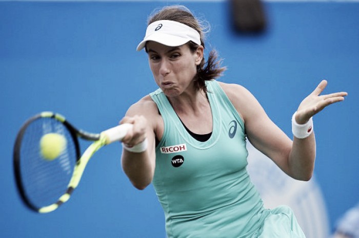 Johanna Konta said her week has been 'quite spectacular' even though she bowed out in the semi-finals