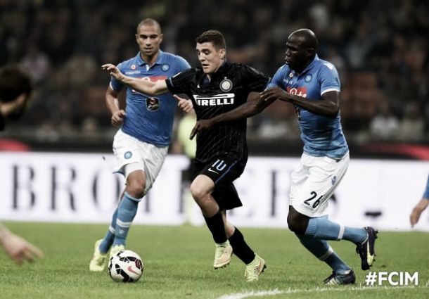 Callejon fa sognare il Napoli, l'Inter reagisce e impatta. Finisce 2-2 a San Siro