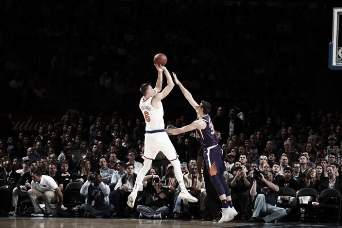 NBA, Porzingis trascina New York contro i Suns. San Antonio regola gli Hornets