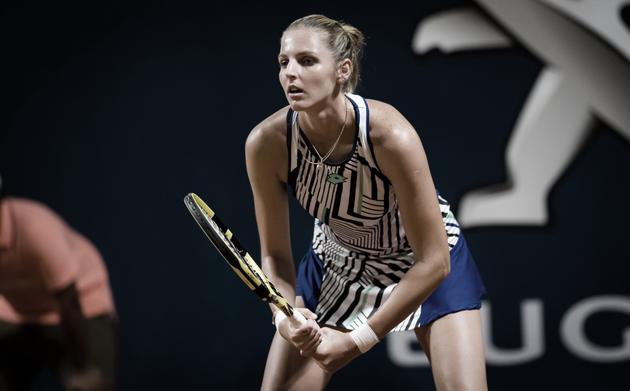 Krystina Pliskova surpreende e bate Sakkari na estreia de Palermo Krystina Pliskova surpreende e bate Sakkari na estreia de Palermo