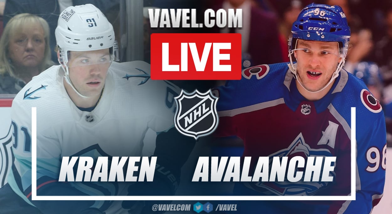 Highlights and goals Kraken 3-2 Avalanche in 2022-23 NHL Playoffs 04/27/ 2023