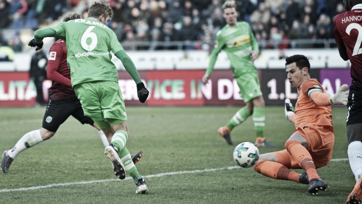 Gladbach supera Hannover e volta a vencer na Bundesliga