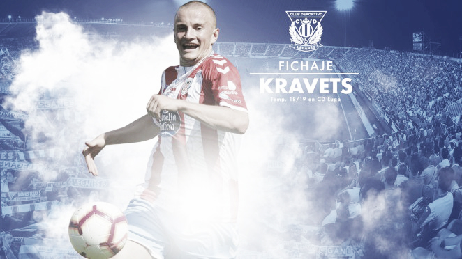 Vasyl Kravets aterriza en Leganés Vasyl Kravets aterriza en Leganés