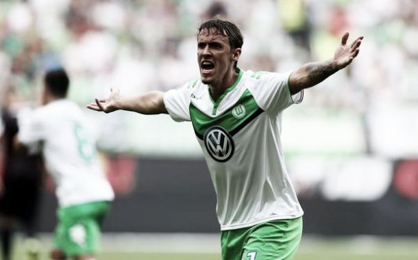Wolfsburg 4-2 Hoffenheim: Max Kruse' hat-trick fires Wolfsburg to three points