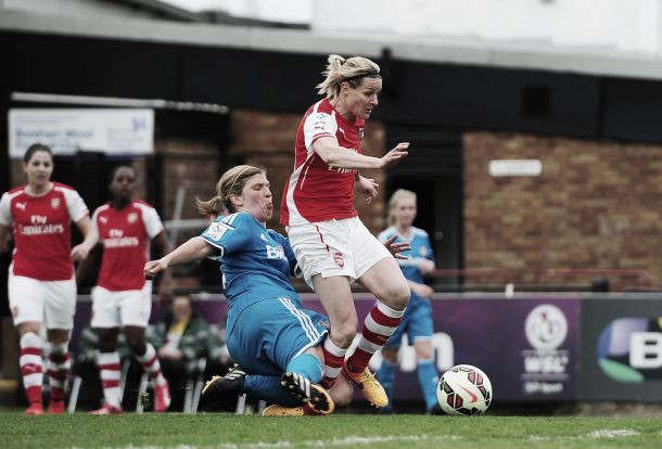 Arsenal Ladies' Kelly Smith in hot water after controversial injury comments