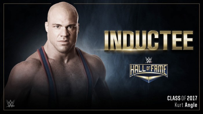 Kurt Angle to be inducted into the 2017 WWE Hall of Fame