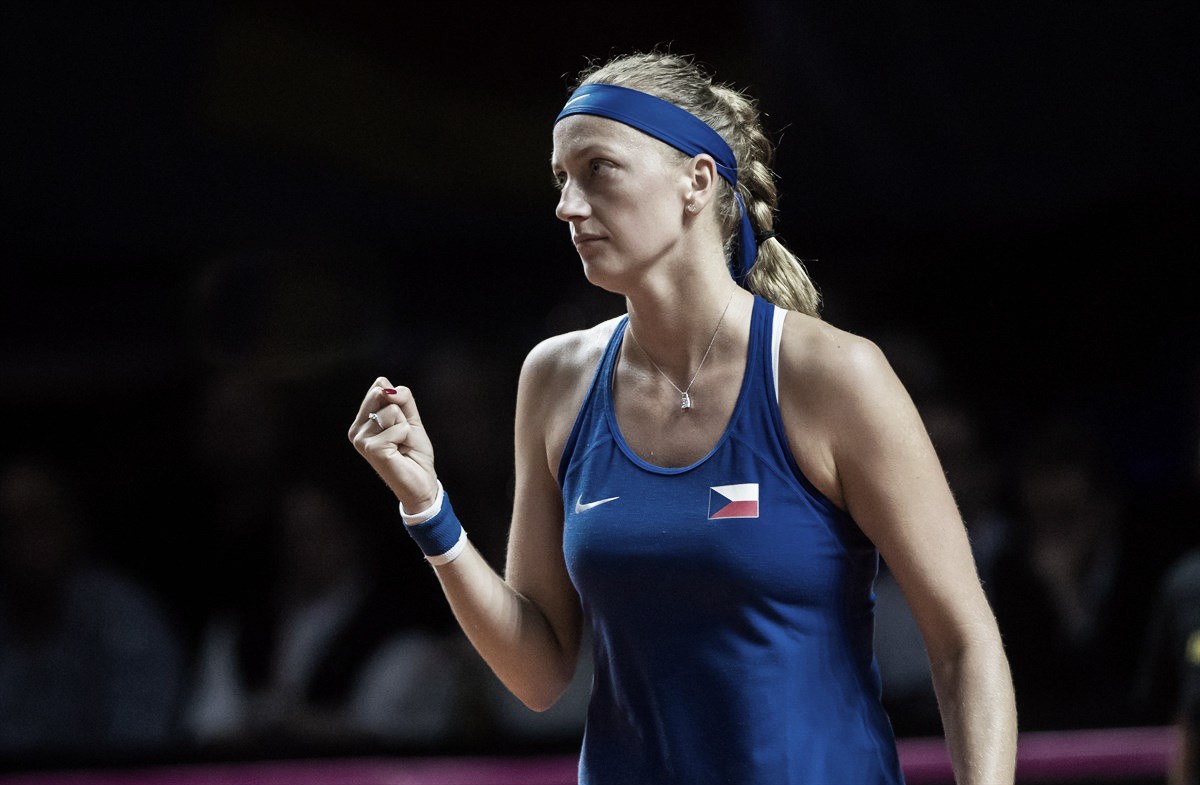 Fed Cup: Petra Kvitova continues fine form, blanks out Julia Goerges in straight sets