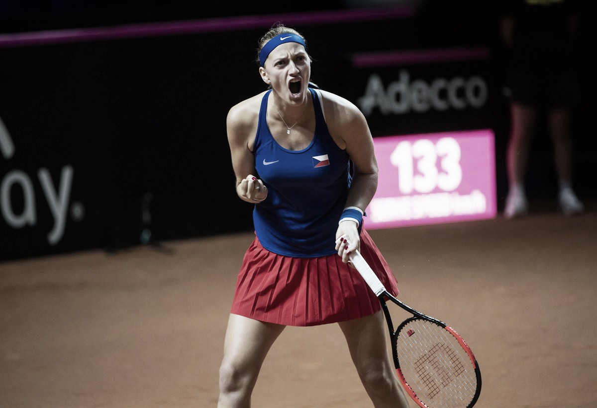 Fed Cup: Petra Kvitova breezes past Angelique Kerber in 58 minutes, seals spot in final for Czech Republic