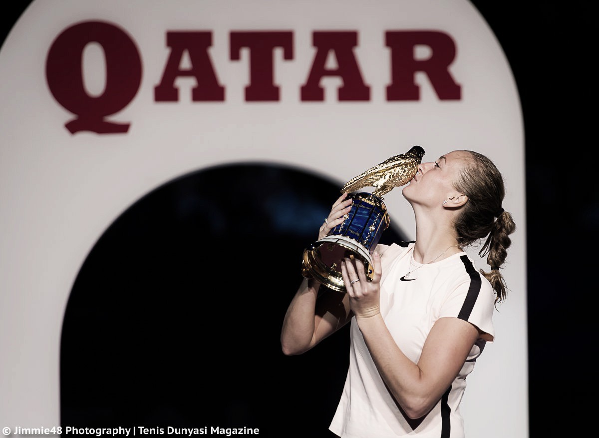 WTA Doha: Petra Kvitova's incredible run ends on a high note; defeats Garbiñe Muguruza