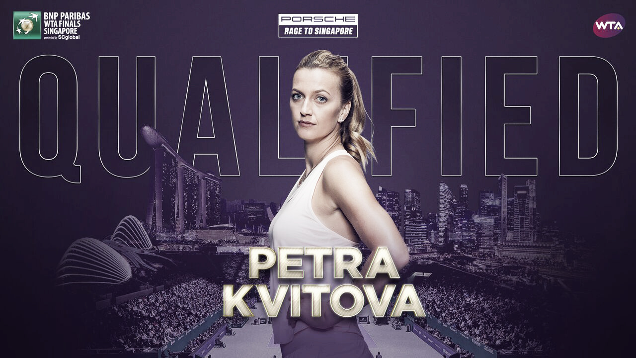 Petra Kvitova qualifies for WTA Finals