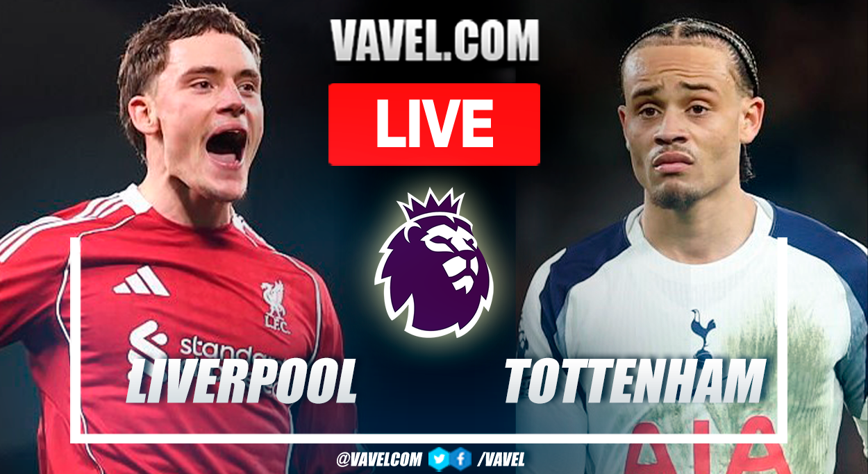 Liverpool vs Tottenham LIVE Score Updates in Premier League Match
