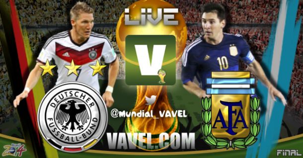 Jogo Alemanha e Argentina na final da Copa do Mundo 2014 Jogo Alemanha e Argentina na final da Copa do Mundo 2014