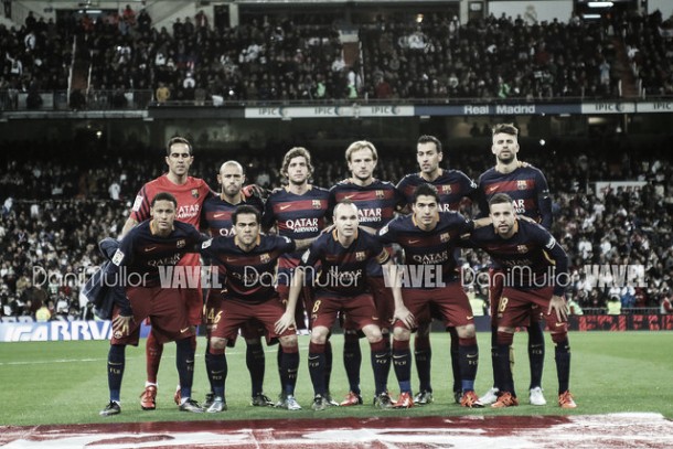 Sinfonía blaugrana en el coliseo blanco Sinfonía blaugrana en el coliseo blanco