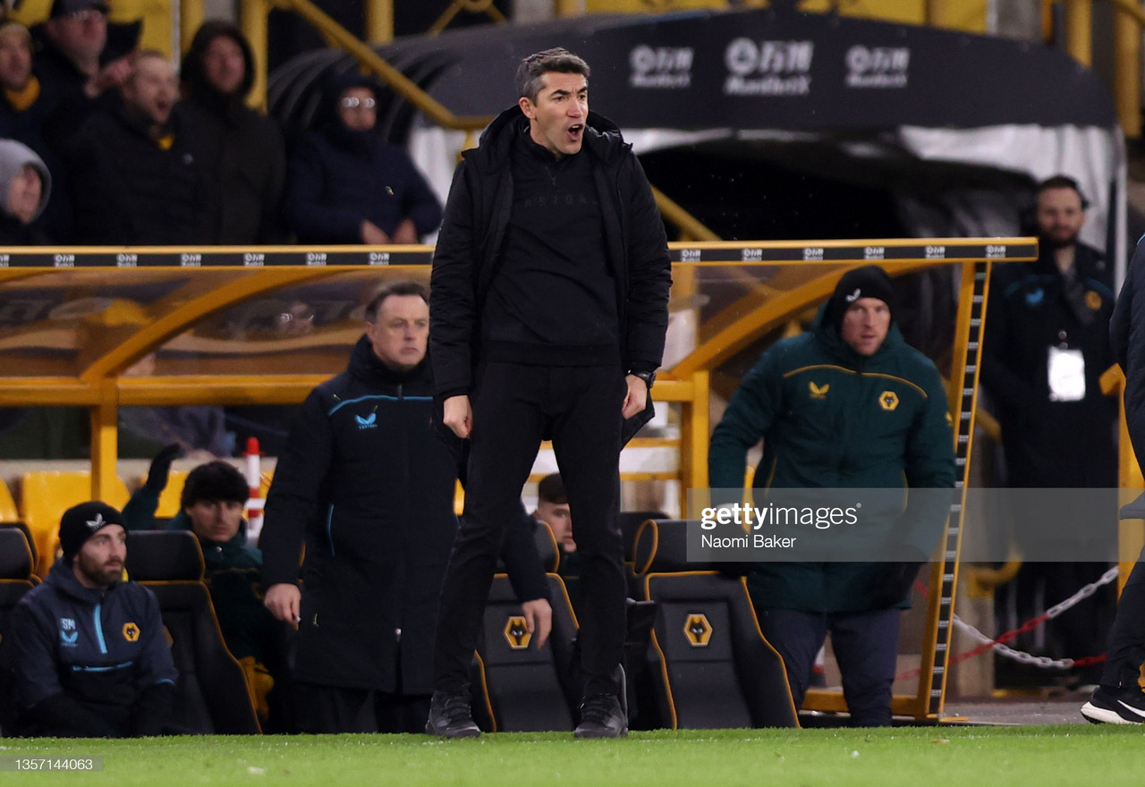 Wolves players 'gave everything, says Bruno Lage