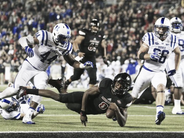Louisville Cardinals earn their 500th win in program history over Duke Blue Devils 24-14 Louisville Cardinals earn their 500th win in program history over Duke Blue Devils 24-14