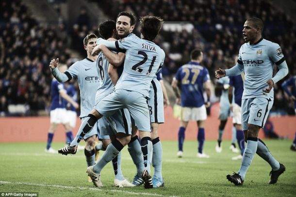 Leicester City 0-1 Manchester City: Lampard strike saves lacklustre Manchester City