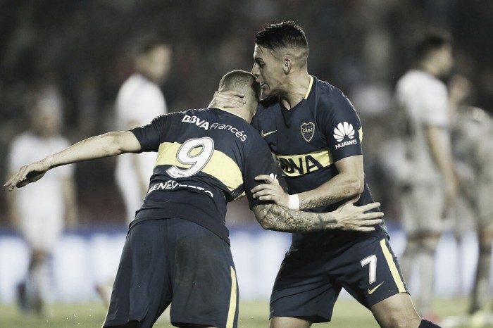 Com gol de Benedetto, Boca Juniors vence Lanús pelo placar mínimo