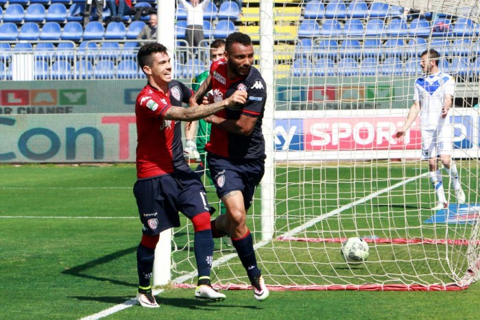 Cagliari: punto, game, match. Sei reti al san'Elia e Brescia annichilito