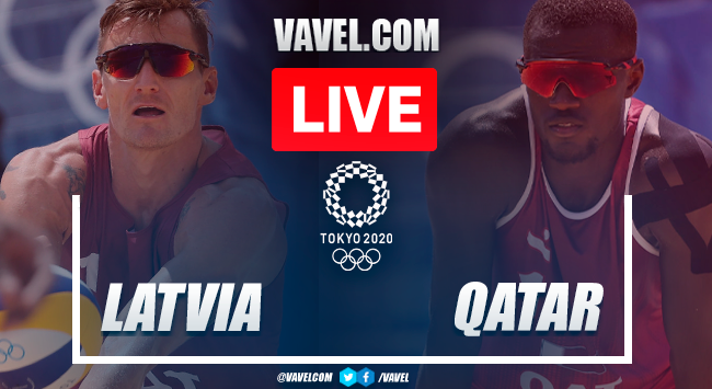 Highlights: Latvia 0-2 Qatar in Olympics Men's Beach Volleyball Bronze Medal