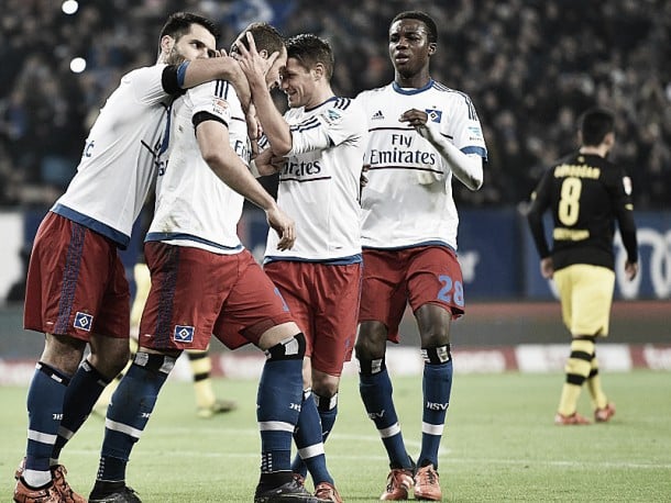 Hamburger SV 3-1 Borussia Dortmund: BVB wake up too late after poor first hour