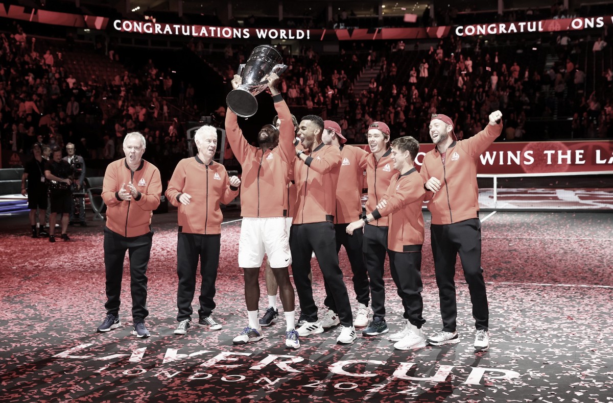 Resto del Mundo gana la Laver Cup en la despedida de Federer 