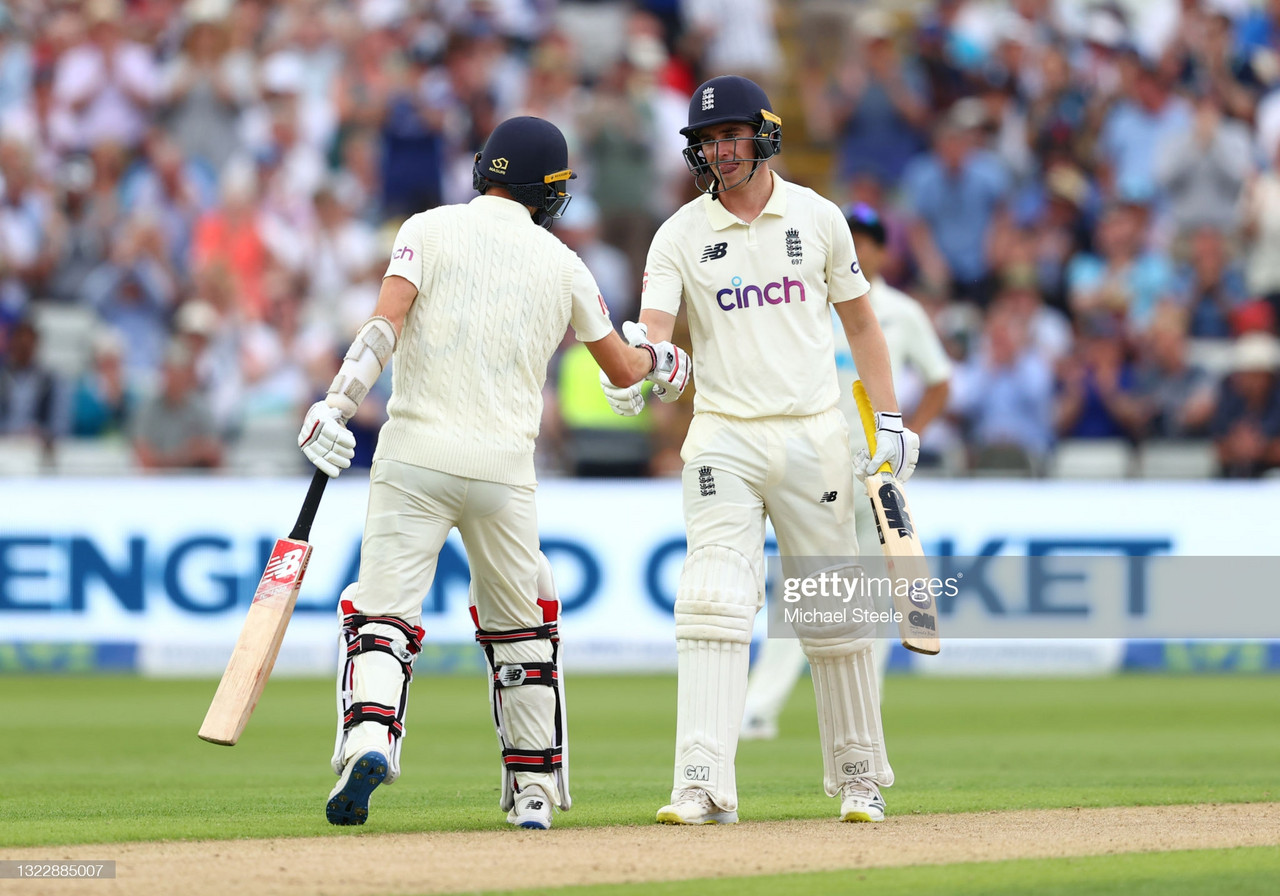 England vs New Zealand Day One: Burns and Lawrence fire in tug of war at Edgbaston