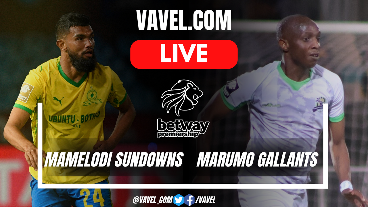 Goals and Highlights for Mamelodi Sundowns 3-1 Marumo Gallants in Betway Premiership Match