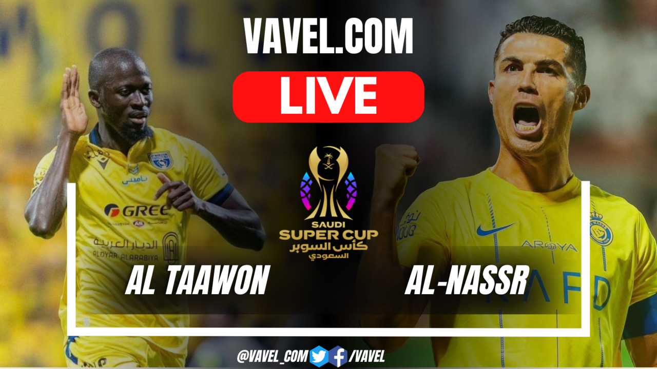 Buts et moments forts du match Al-Taawoun 0-2 Al-Nassr en Super Coupe d ...