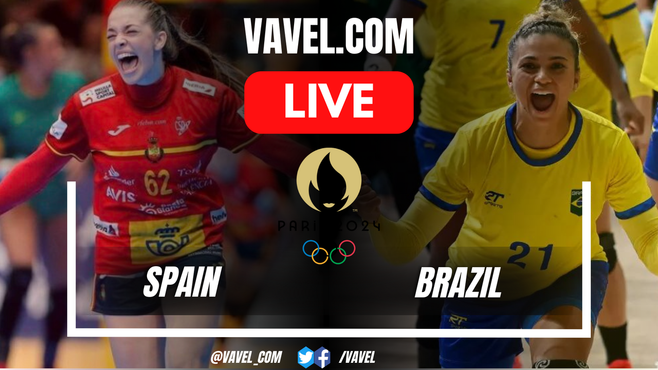 Spain vs Brazil LIVE Score Updates, Stream Info and How to Watch Women's Handball in Olympics Games | July 25, 2024