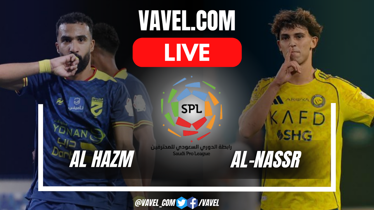 Goals and Highlights for Al Hazm 0-2 Al-Nassr in Saudi Pro League Match