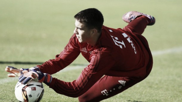 Bayern test out goalkeeping talent Lazar Carevic