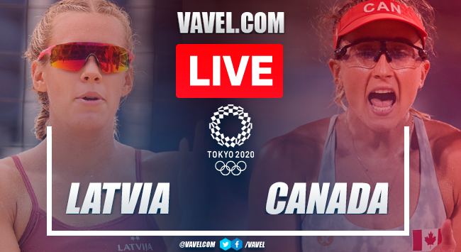 Highlights: Latvia 2-1 Canada in Women's Beach Volleyball Olympic Games 2020