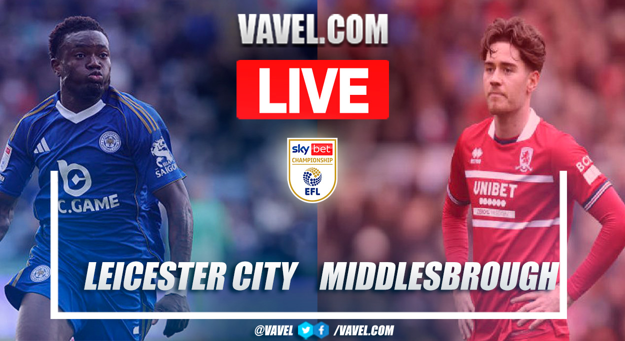 Highlights and goals of Leicester City 1-1 Middlesbrough in the EFL Championship