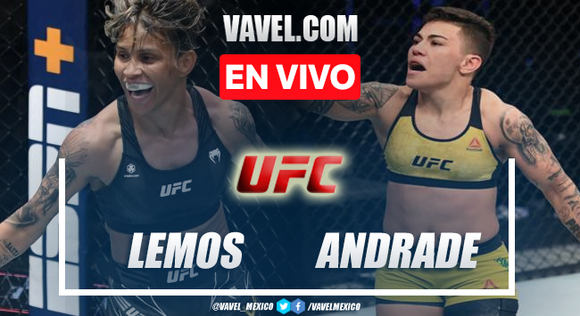 UFC AO VIVO: Amanda Lemos vs Jessica
Andrade online em luta UFC Fight Night 205