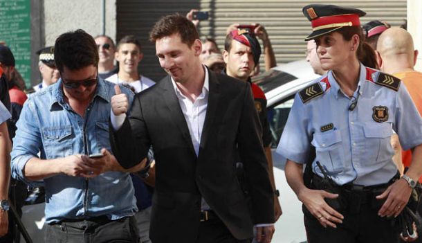 Messi dichiara in tribunale