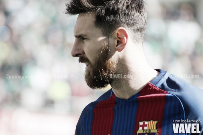 Leo Messi, gran peligro para el Betis