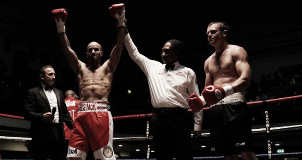 Former Premier League forward Leon McKenzie claims first boxing title after seven fights