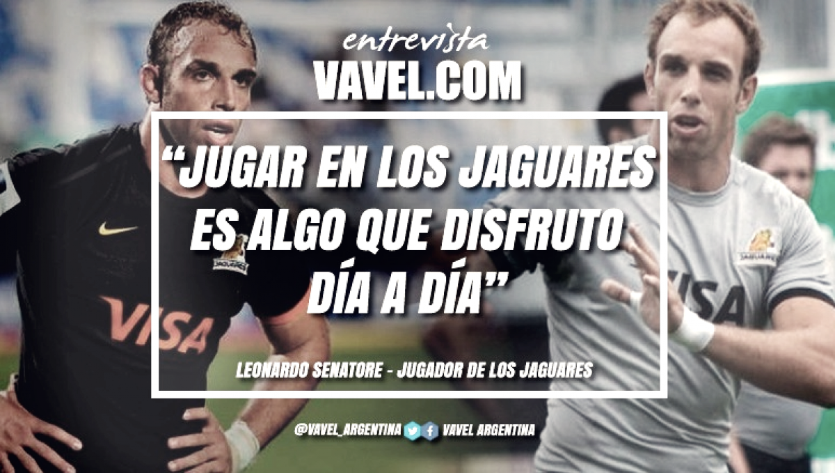 Entrevista a Leonardo Senatore: “A Jaguares no le falta un gran resultado, le falta encontrar su mejor versión”