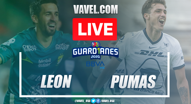 Highlights and Goals of the León 2-0 Pumas on the matchday 11, Guard1anes 2020 Highlights and Goals of the León 2-0 Pumas on the matchday 11, Guard1anes 2020