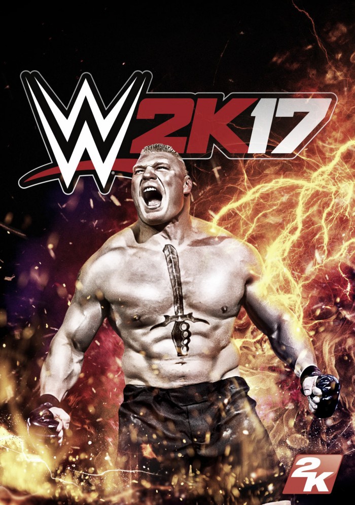 Brock Lesnar será la portada del WWE 2k17