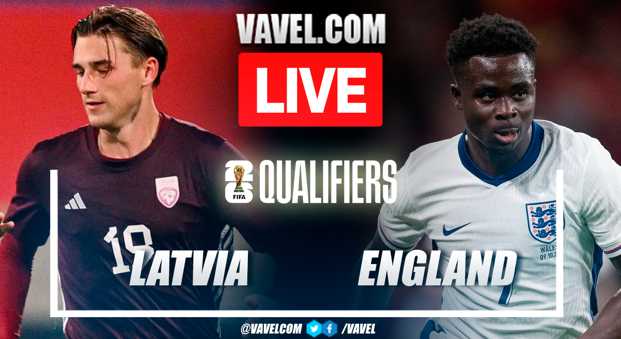 Highlights and goals of Latvia 0-5 England in 2026 World Cup qualifiers