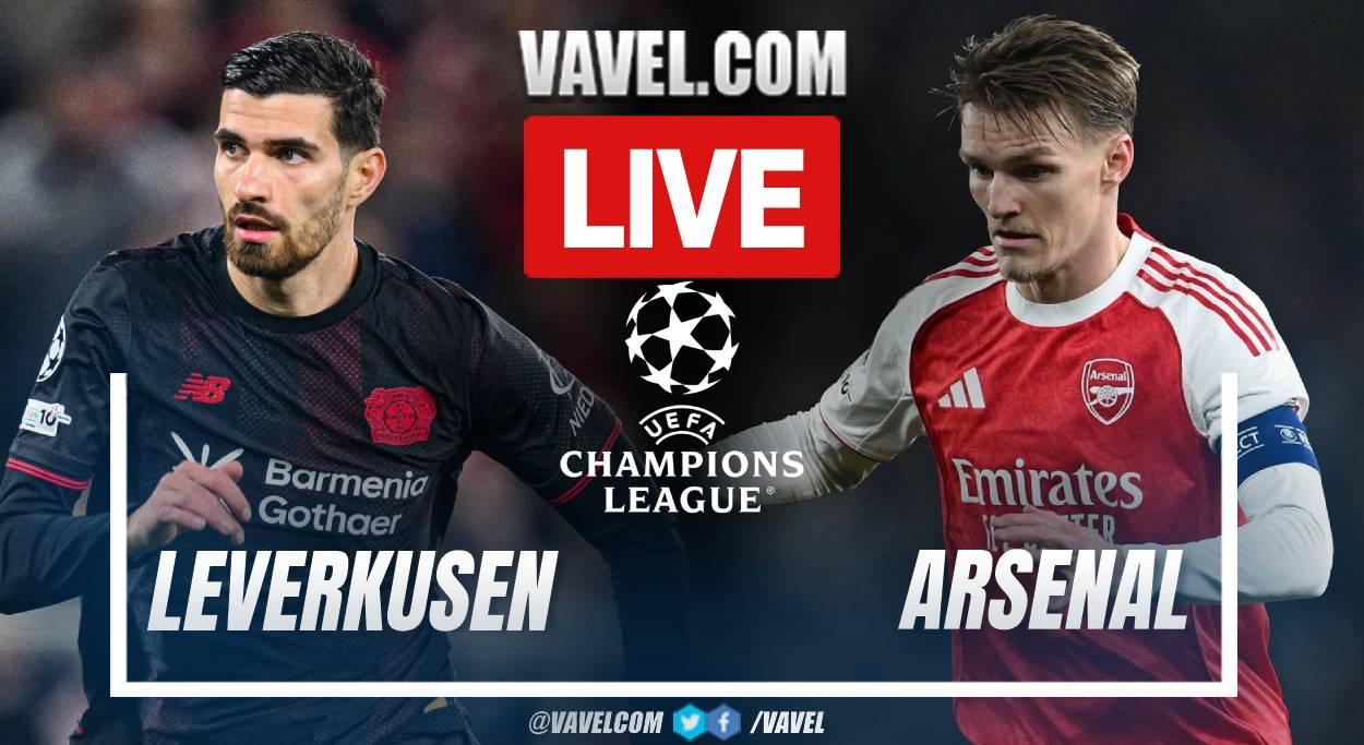 Goals and Highlights: Bayer Leverkusen 1-1 Arsenal in UEFA Champions League