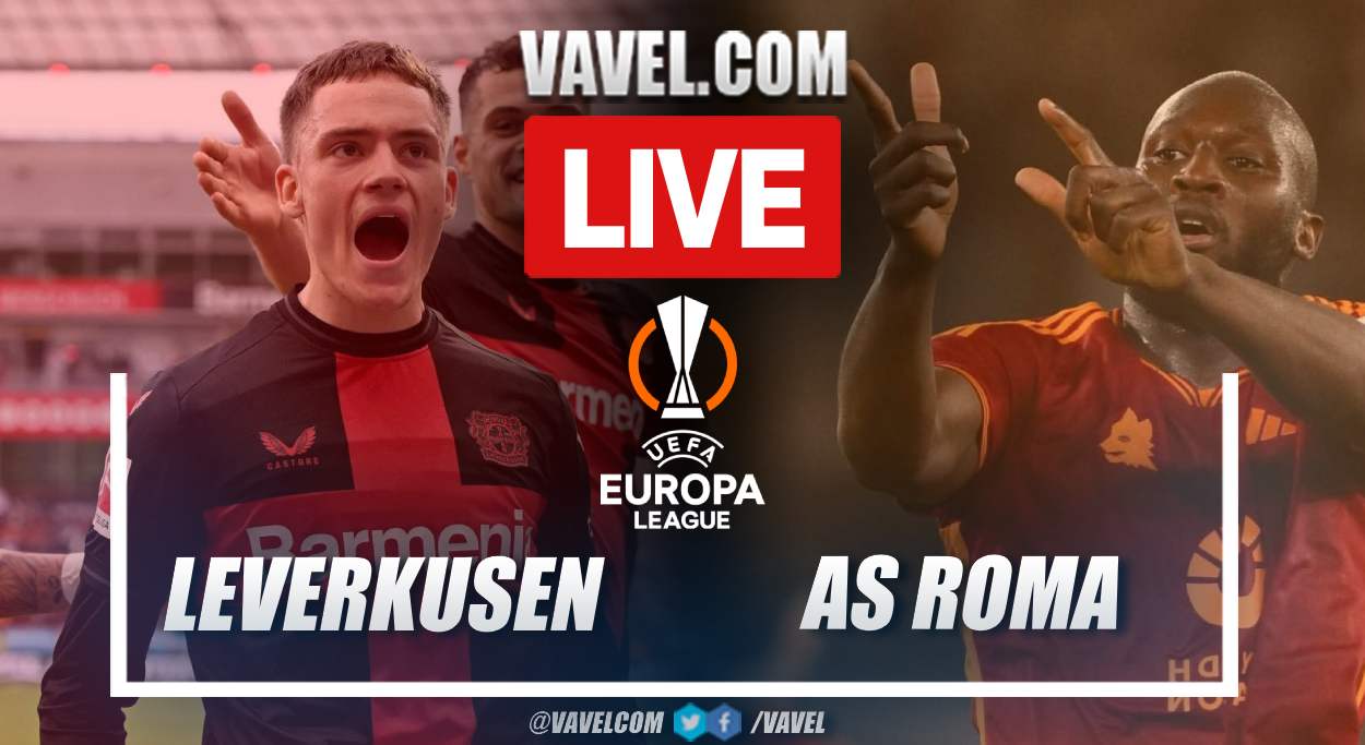 Goals and Highlights: Bayer Leverkusen 2-2 AS Roma in UEFA Europa League 2024
