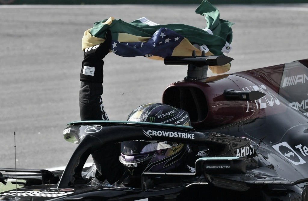 Hamilton exalta torcida brasileira e relembra tempos de Fórmula 3 após vitória em São Paulo